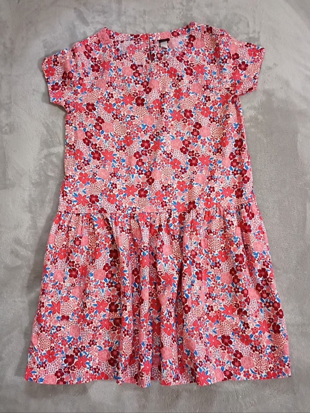 Girls Tea Collection English Garden Floral Drop Waist Dress 12